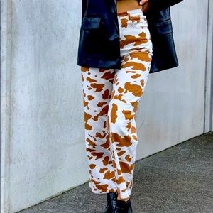 Shekou, Let’s Moo-ve Jeans in Brown